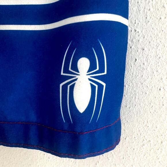 Spiderman swim shorts Sz 3t in mint condition marvel pool beach vacation - Picture 1 of 6